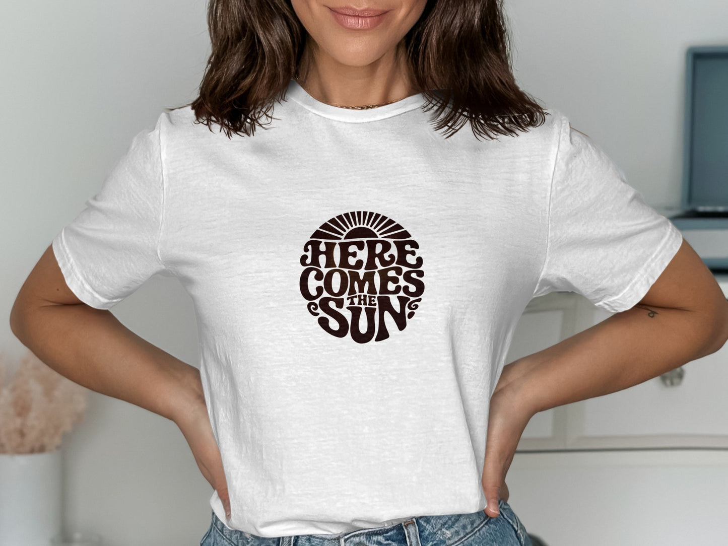 Here Comes The Sun Graphic Print T-Shirt product type