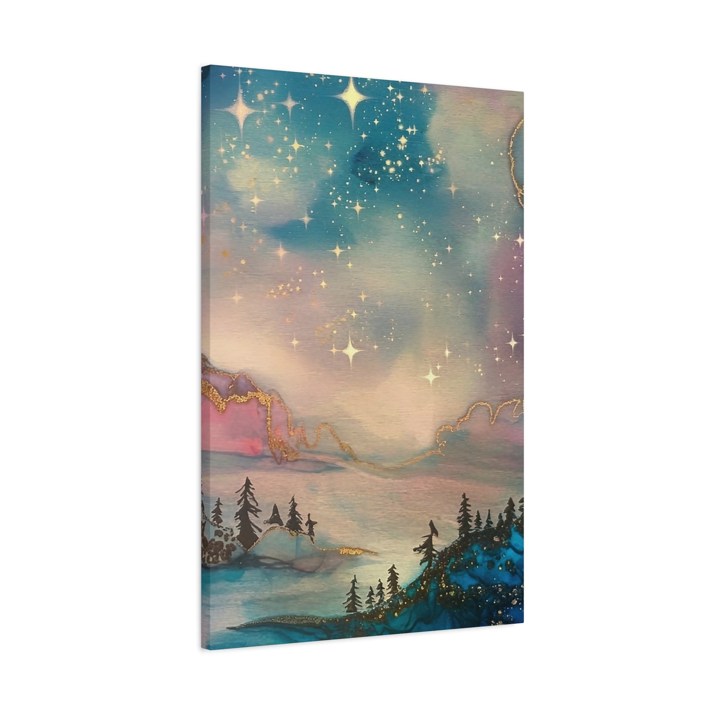 Starry Night Canvas Wall Art