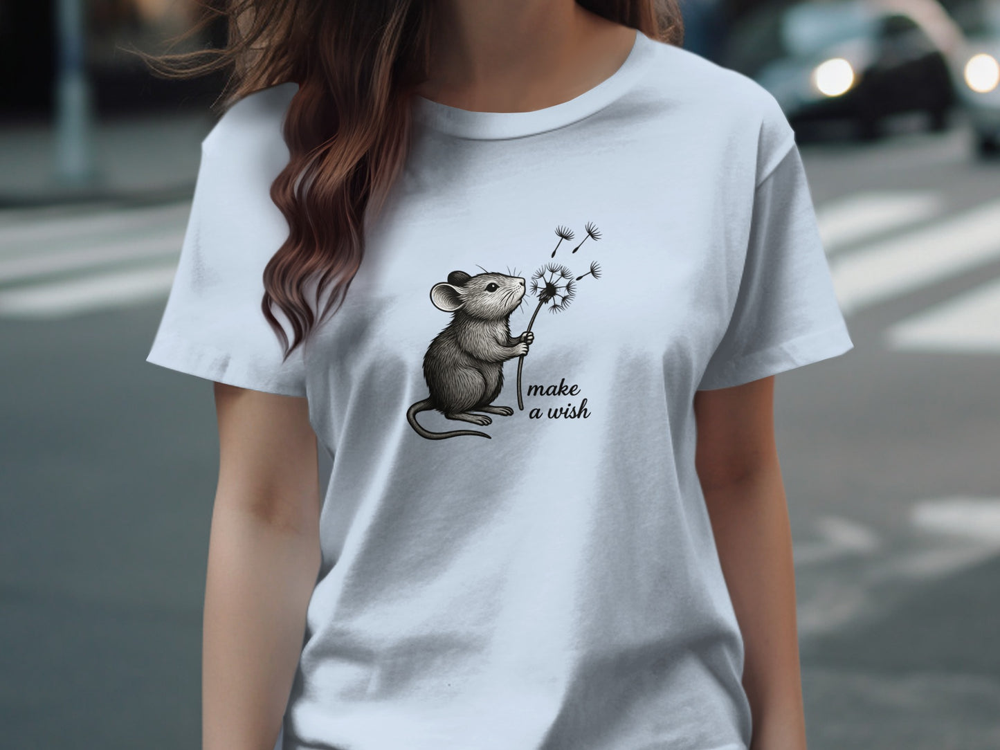 Adorable Mouse Make A Wish T-Shirt product type