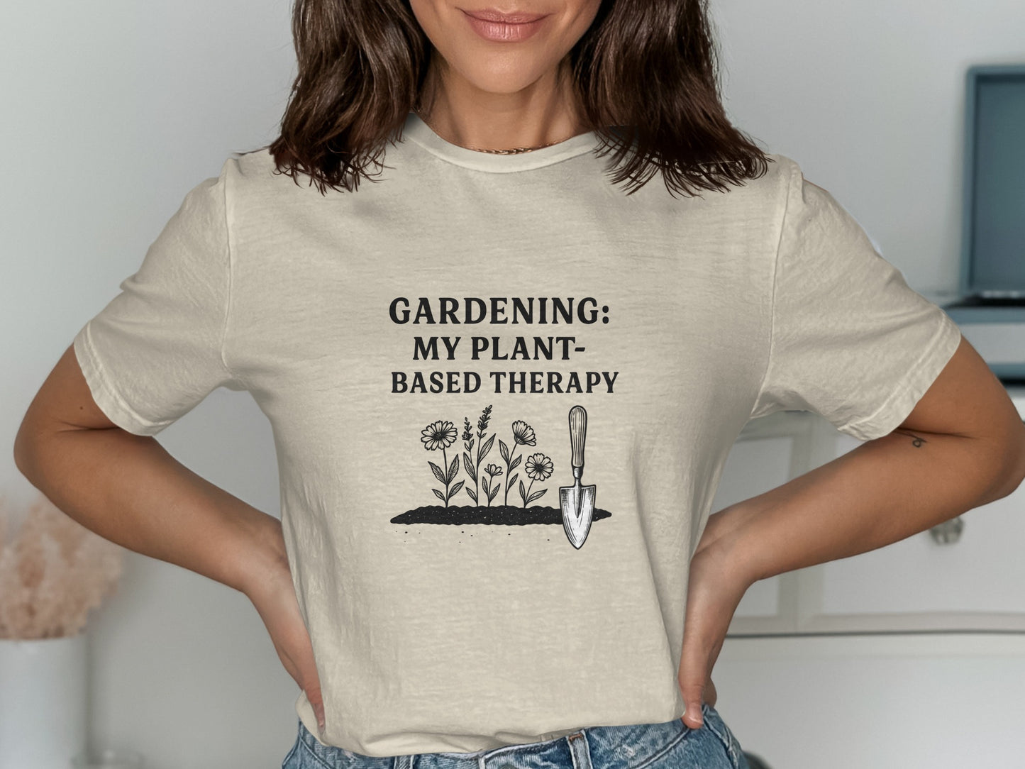 Gardening My Plant Based Therapy T-shirt product
