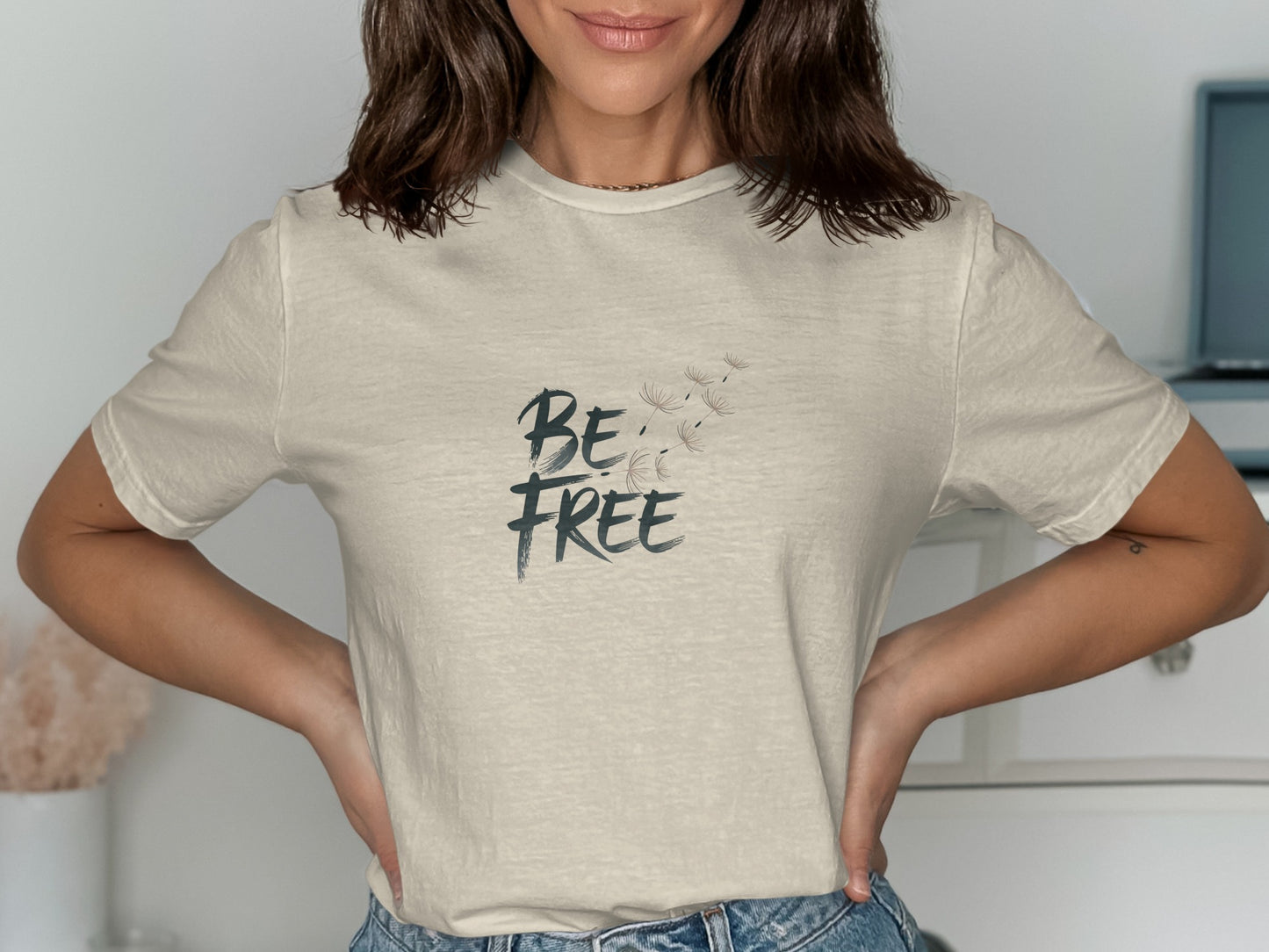 Be Free Inspirational Graphic Tee Shirt product