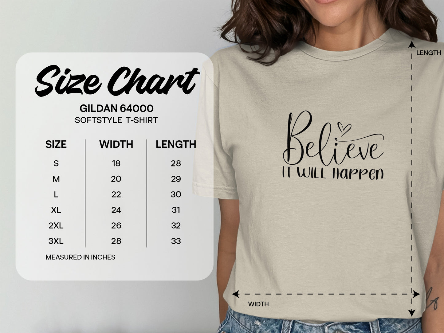 Believe It Will Happen Graphic T-Shirt product
