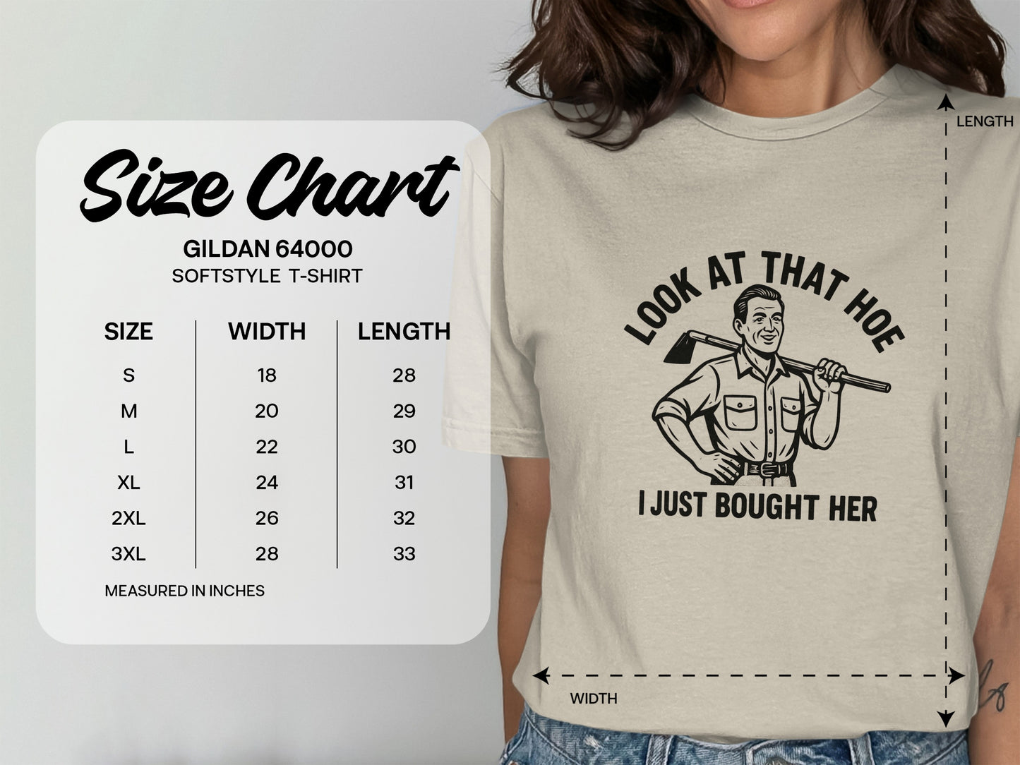 Look at That Hoe I Just Bought Her T-shirt product type
