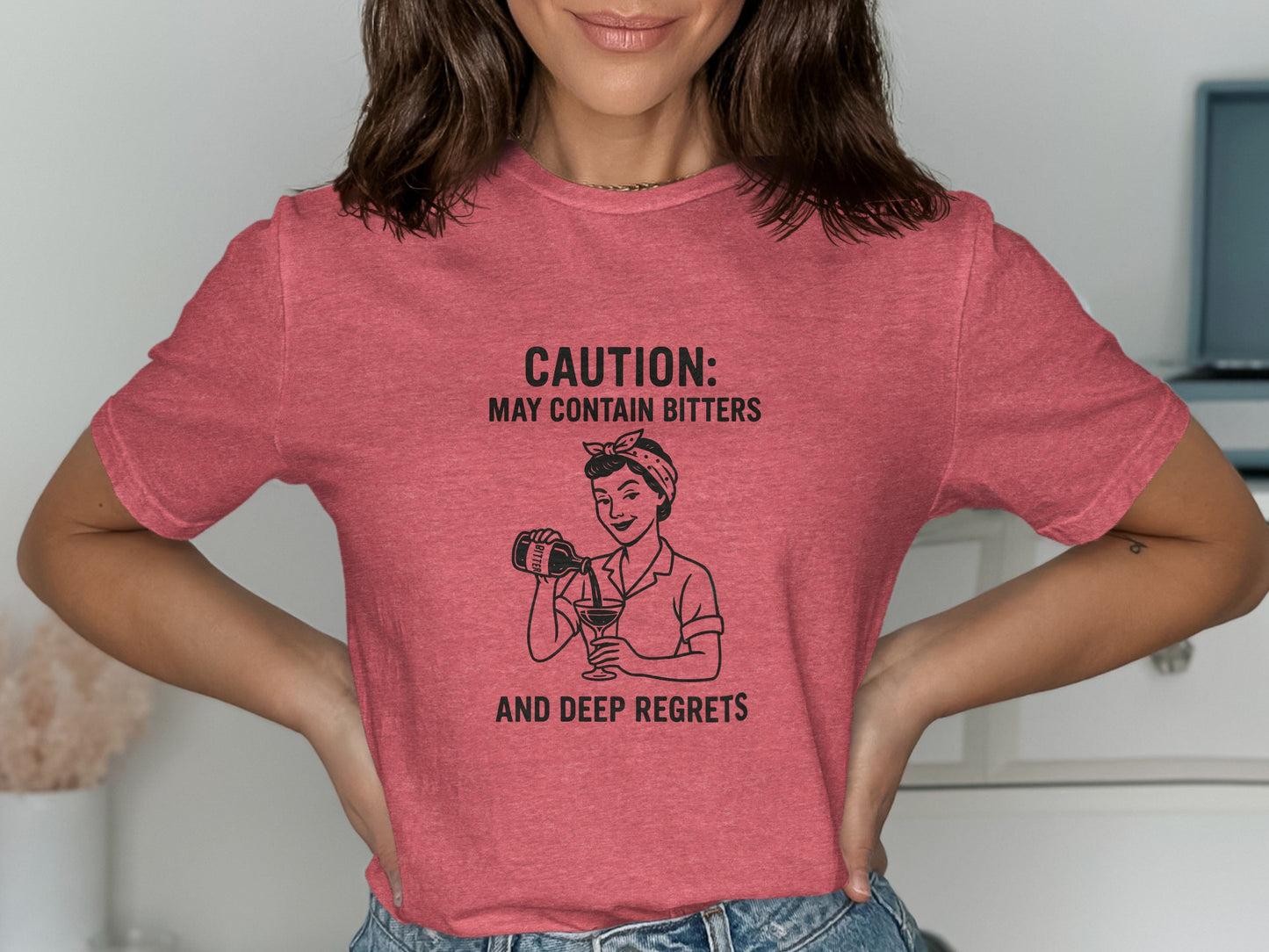 Caution May Contain Bitters And Deep Regrets product type