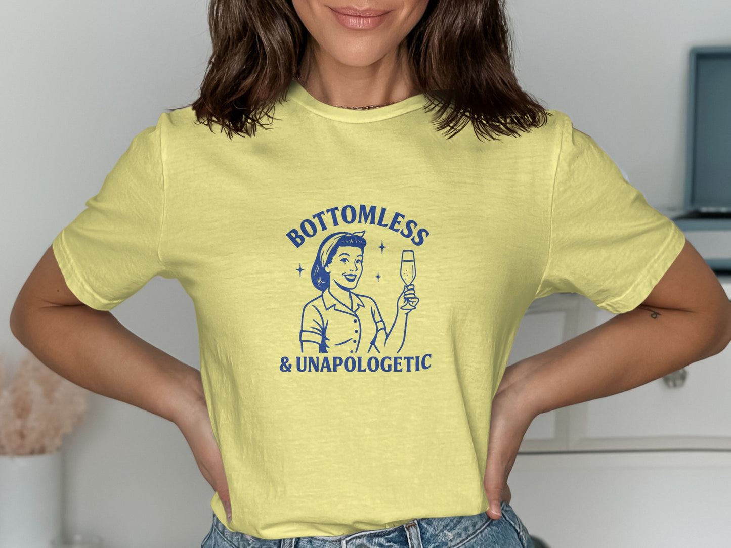 Bottomless and Unapologetic Graphic T-Shirt product