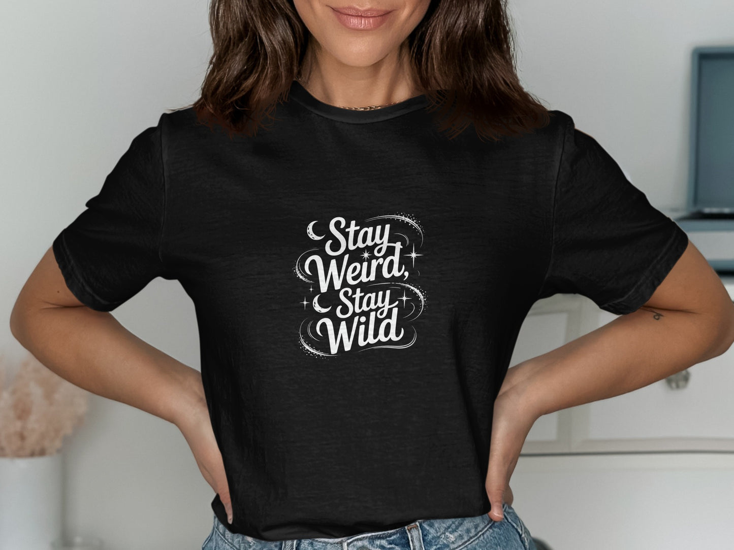 Stay Weird Stay Wild Graphic Tee product