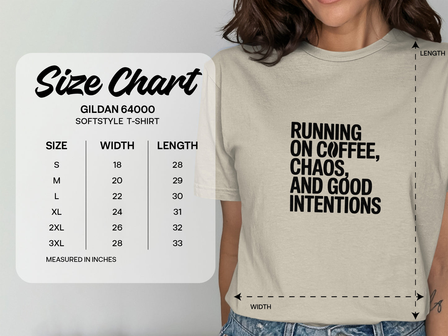 Running On Coffee Chaos And Good Intentions product type