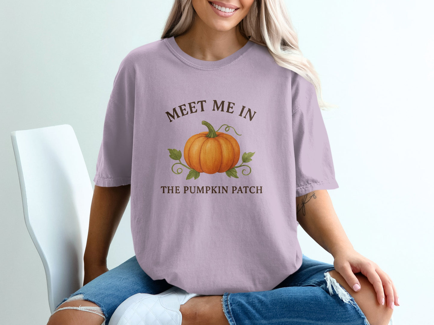 Meet Me In The Pumpkin Patch Graphic Shirt product