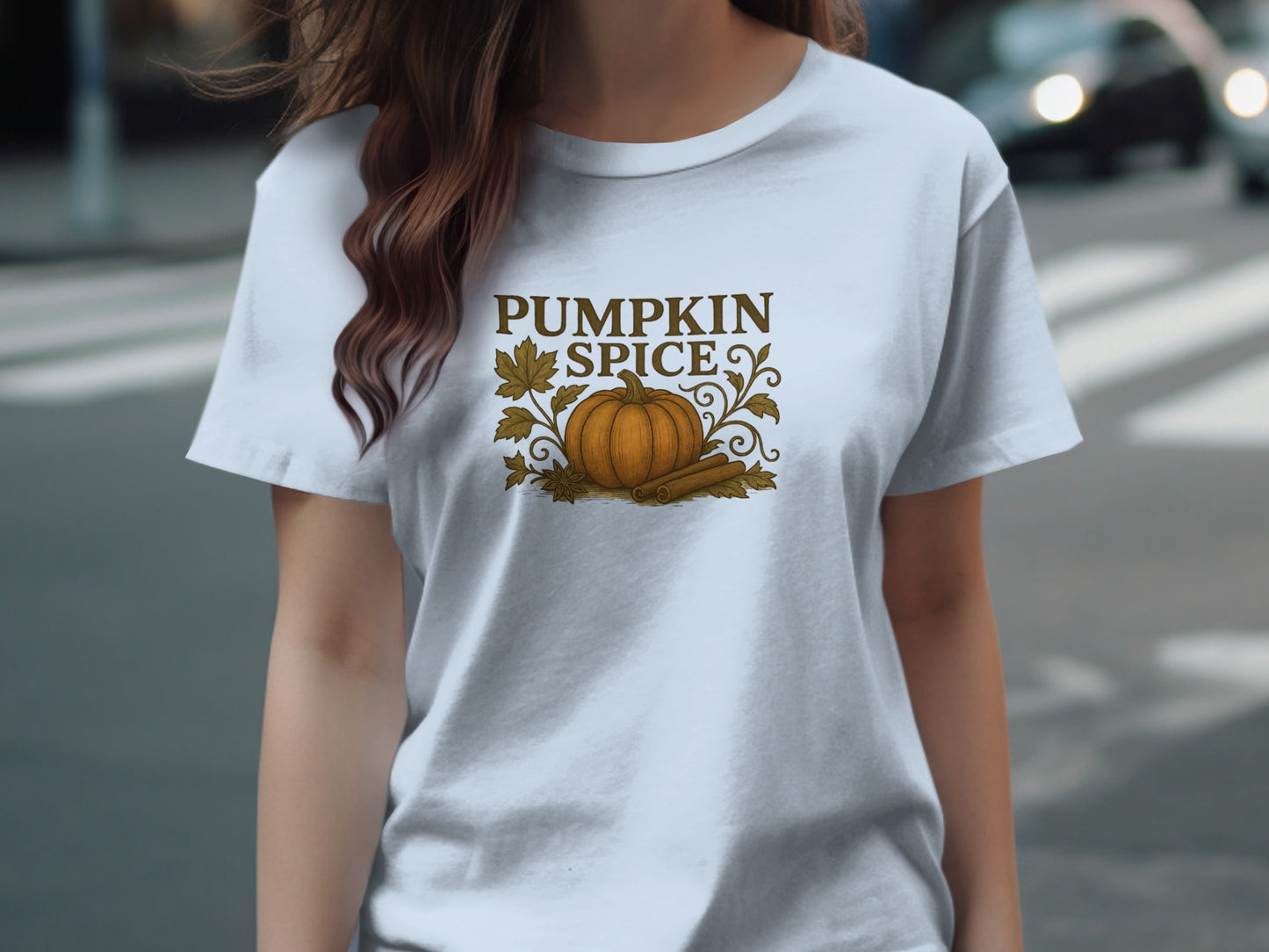 Pumpkin Spice Autumn Harvest Tee Shirt product type