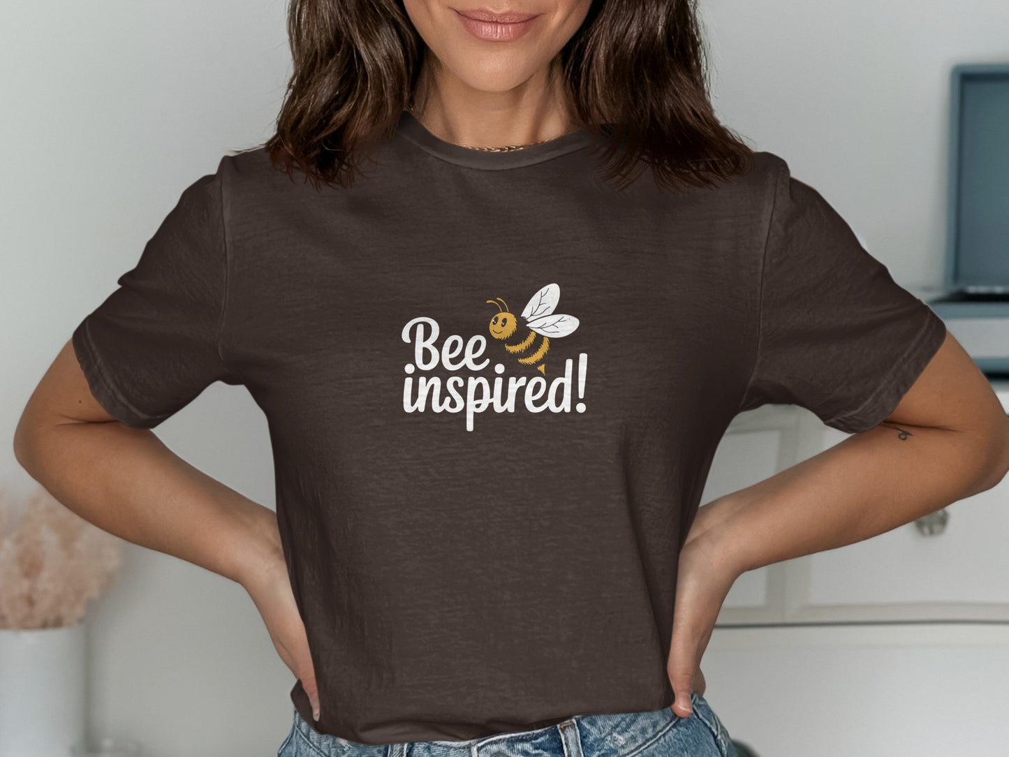Bee Inspired Shirt with Cute Bee Graphic product