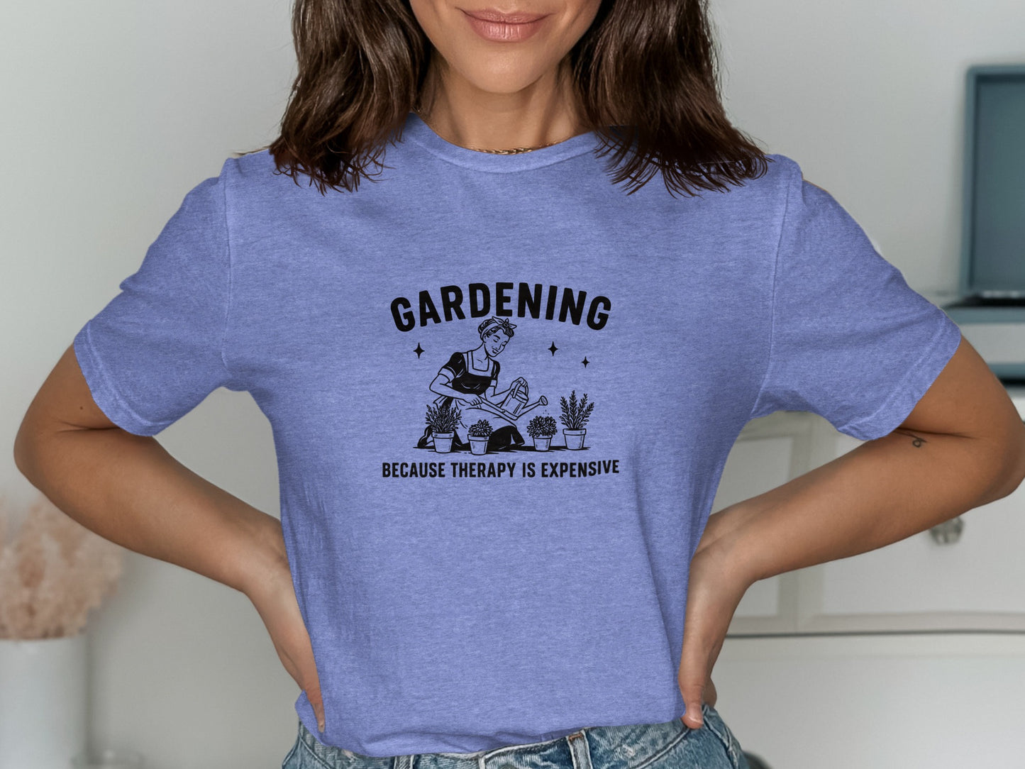 Gardening Because Therapy Is Expensive Shirt product