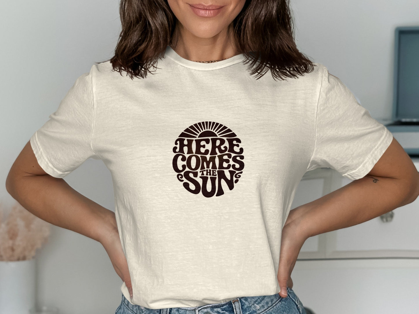 Here Comes the Sun Graphic Tee Shirt product type