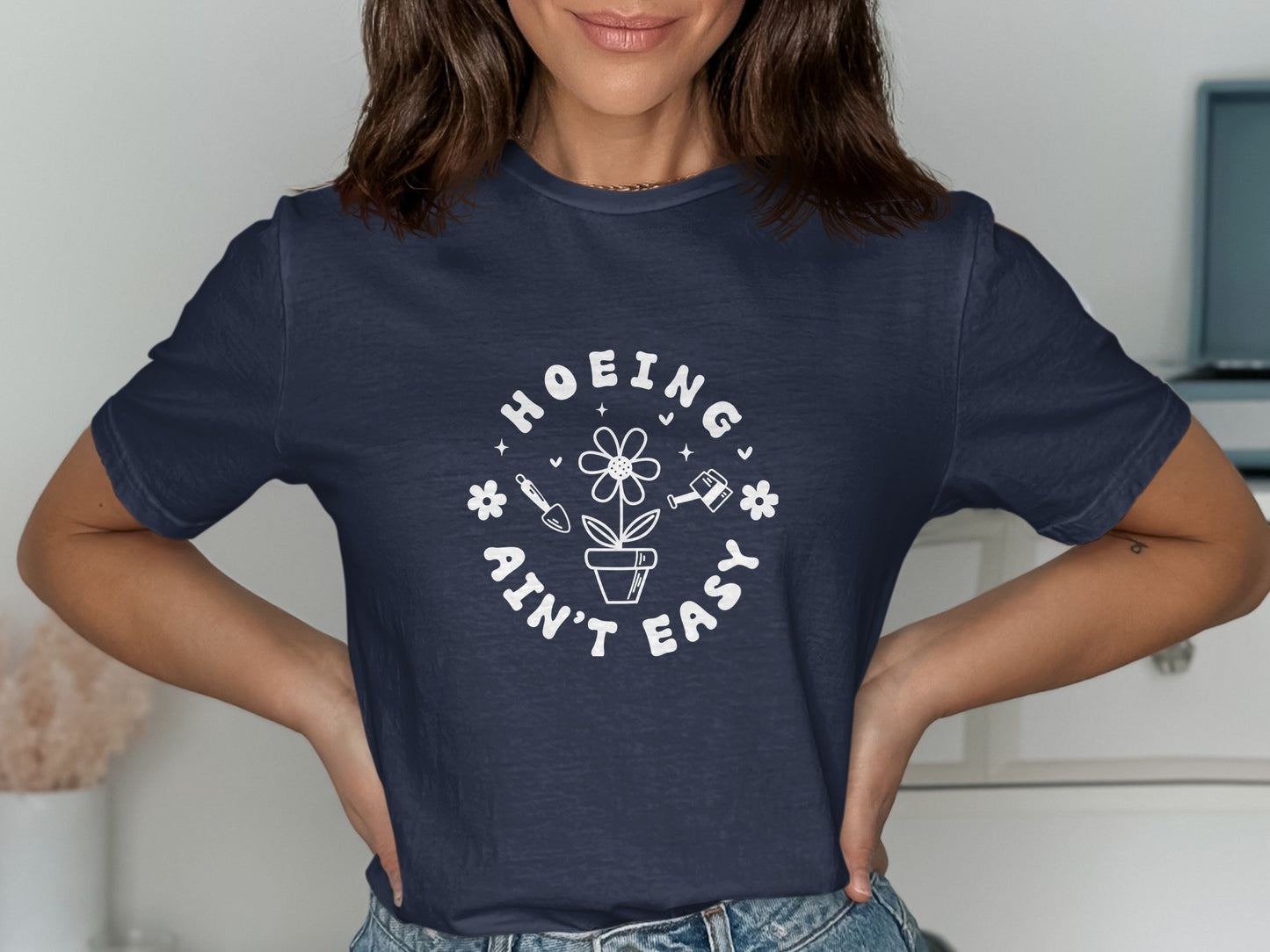 Hoeing Ain't Easy Graphic T-Shirt product
