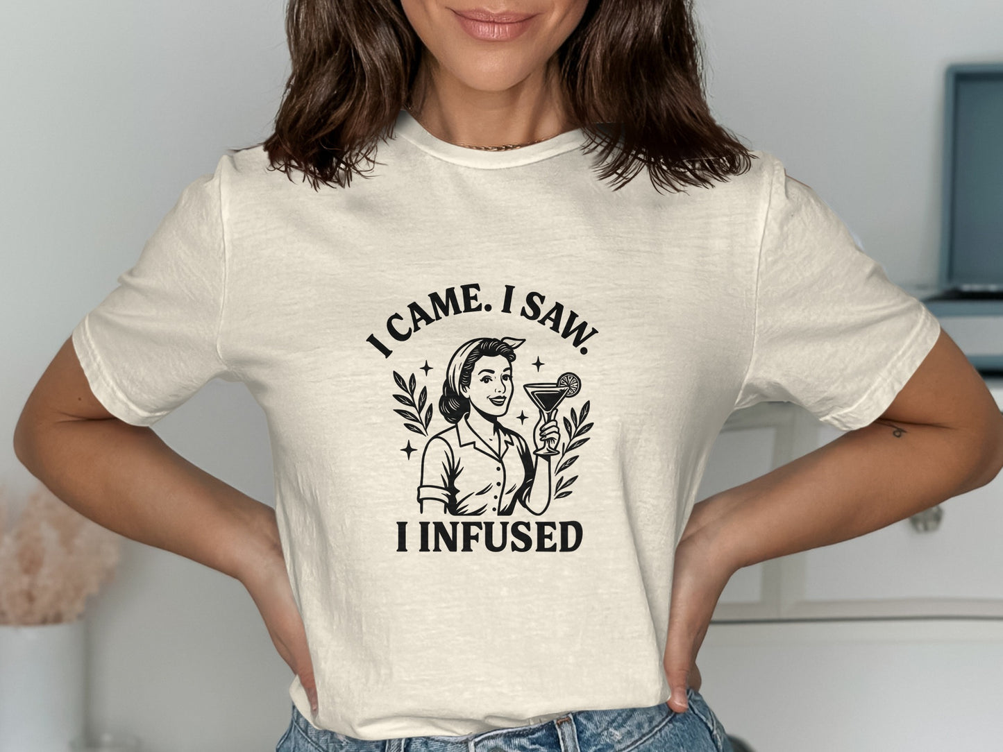 I Came I Saw I Infused Comfortable Casual Shirt product