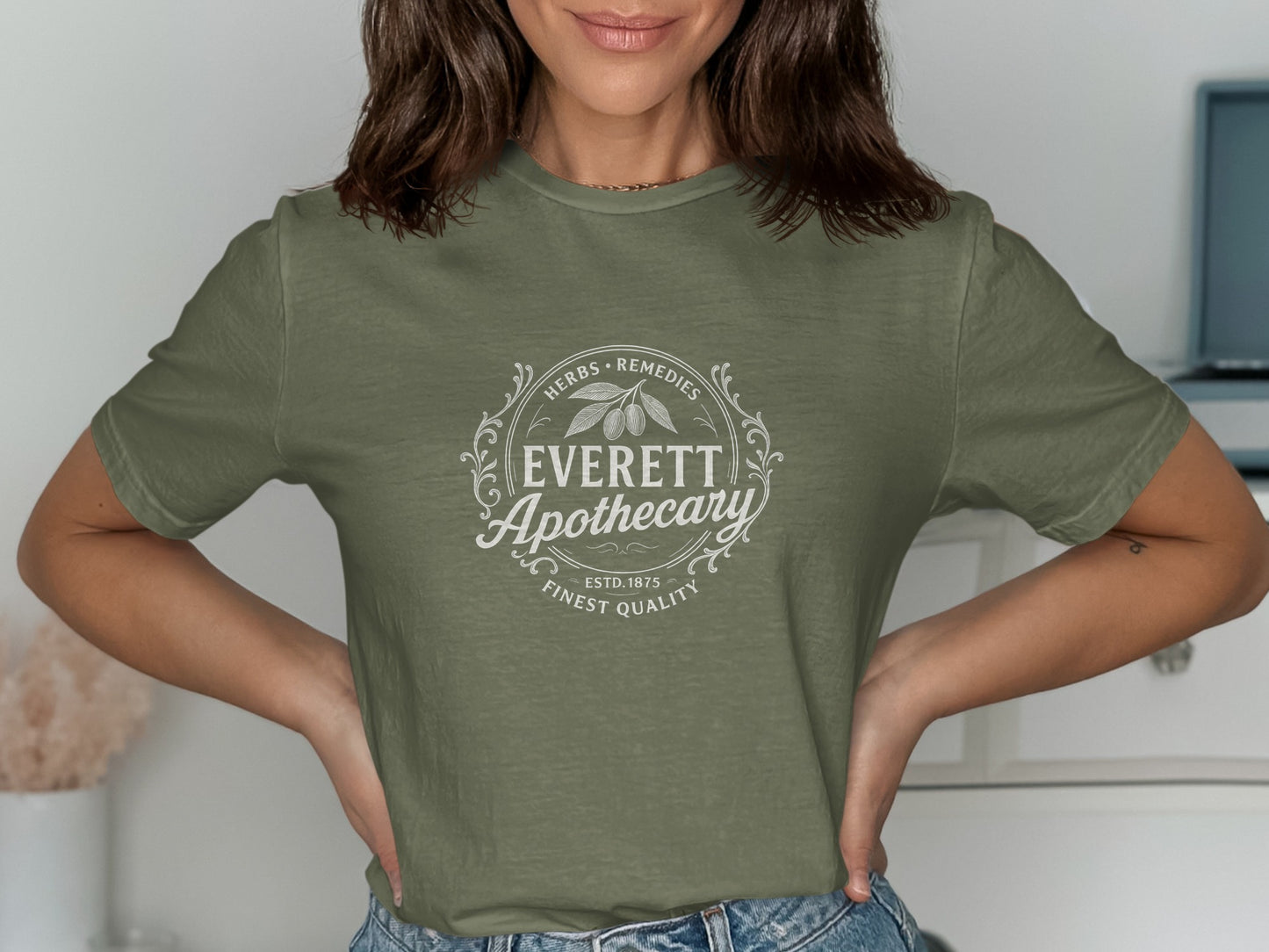 Everett Apothecary Finest Quality T-Shirt product