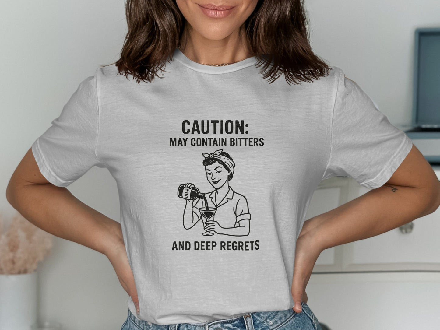 Caution May Contain Bitters and Deep Regrets Shirt product