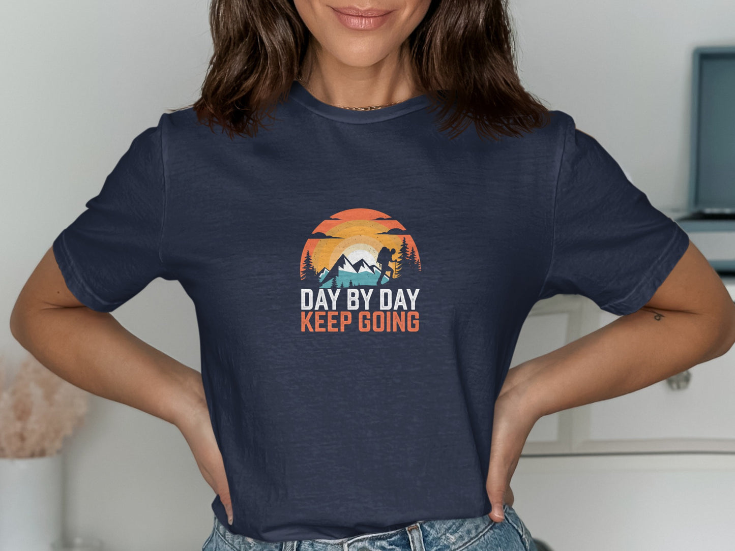 Motivational Day By Day Keep Going T-shirt product type