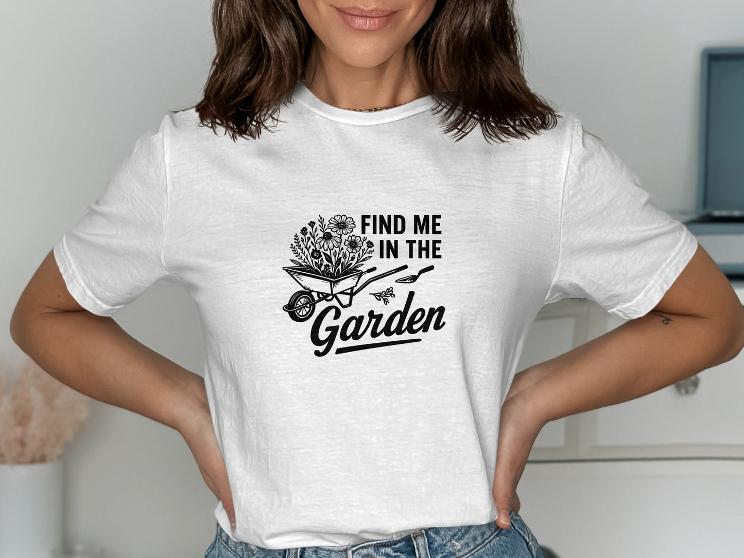 Find Me In The Garden Graphic Tee product