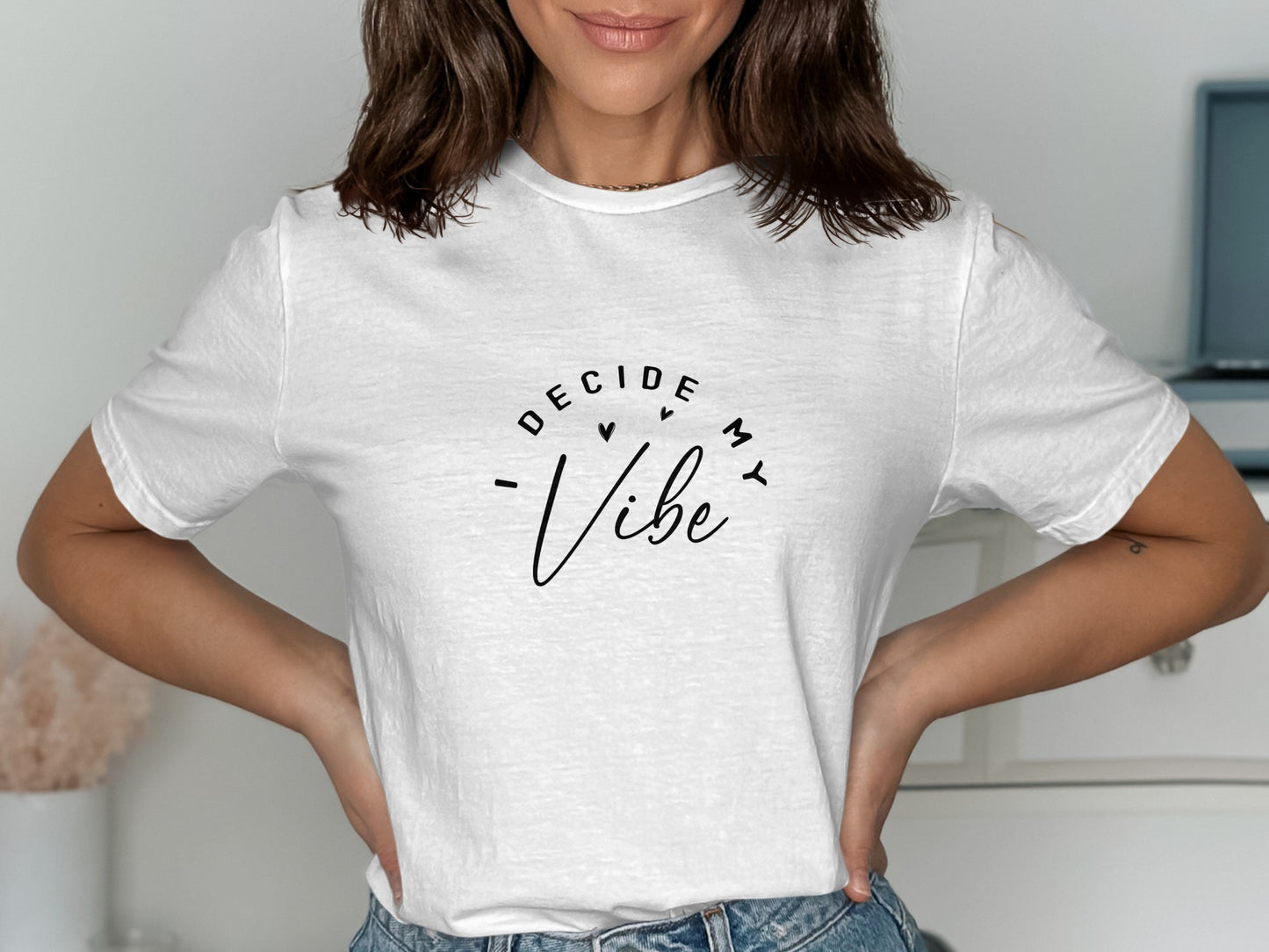 Decide My Vibe Graphic T-Shirt product type