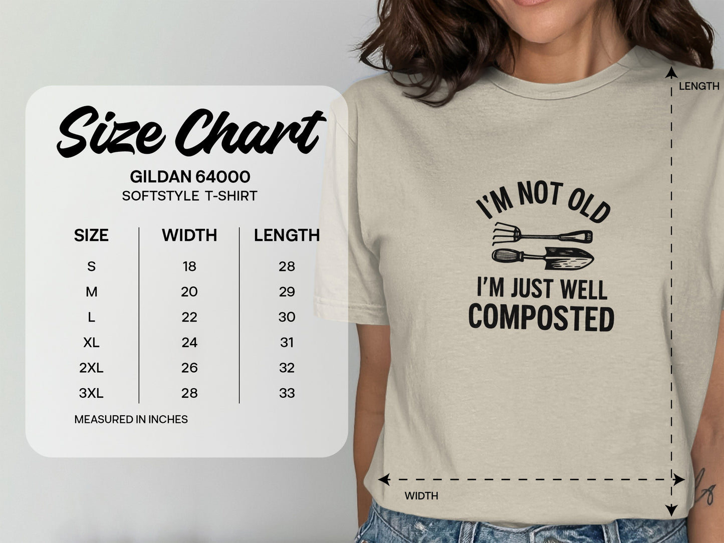 I'm Not Old I'm Just Well Composted T-Shirt Product