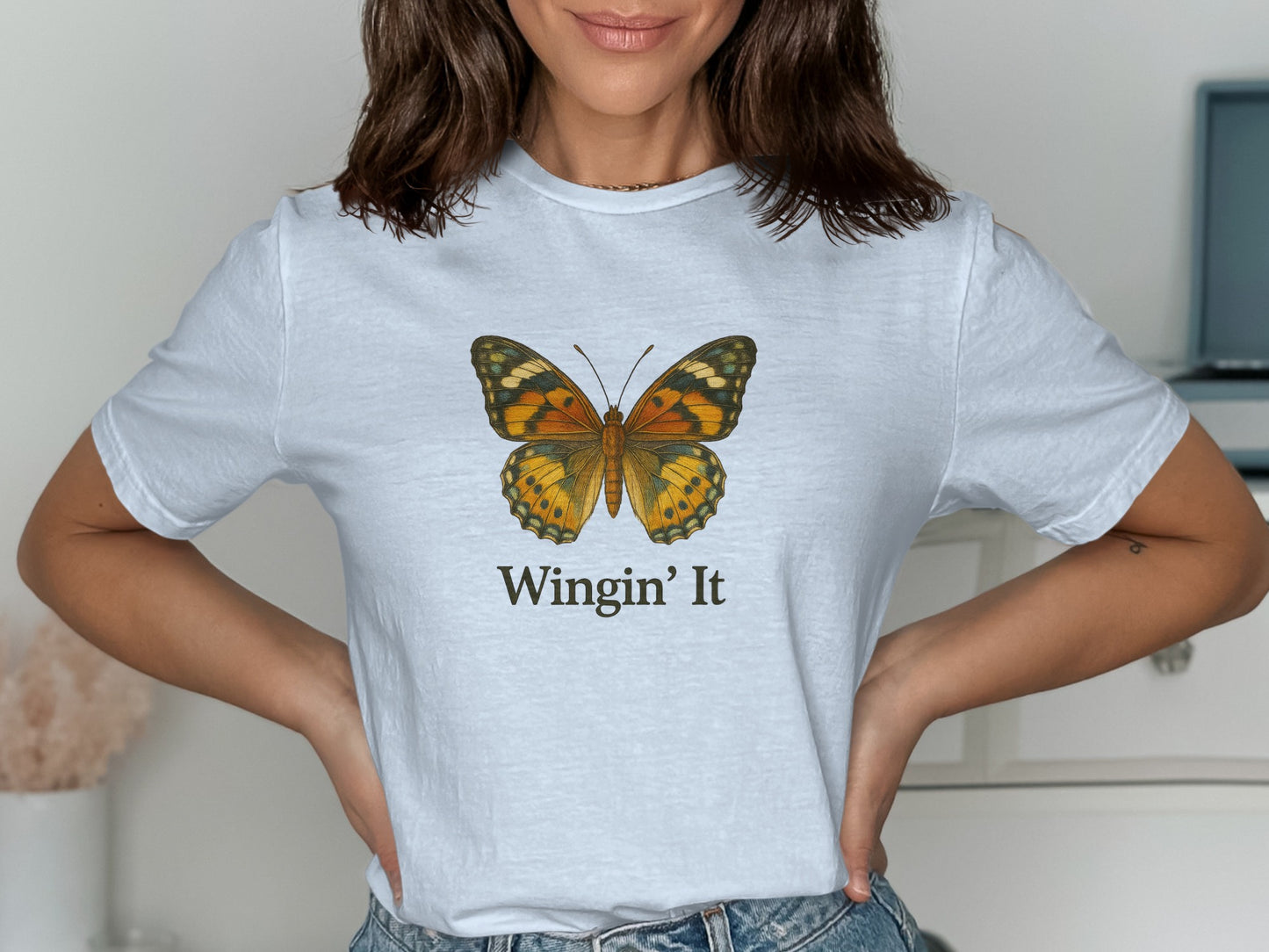 Wingin' It Butterfly Graphic Tee product type