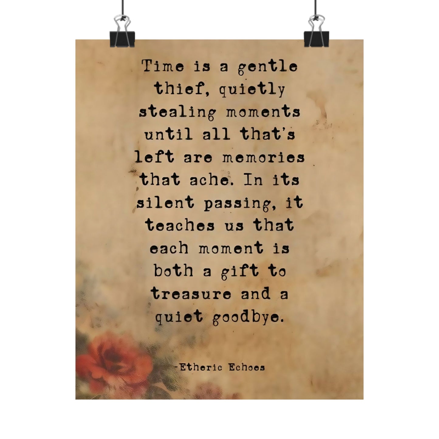 Every Moment Is A Gift Poster