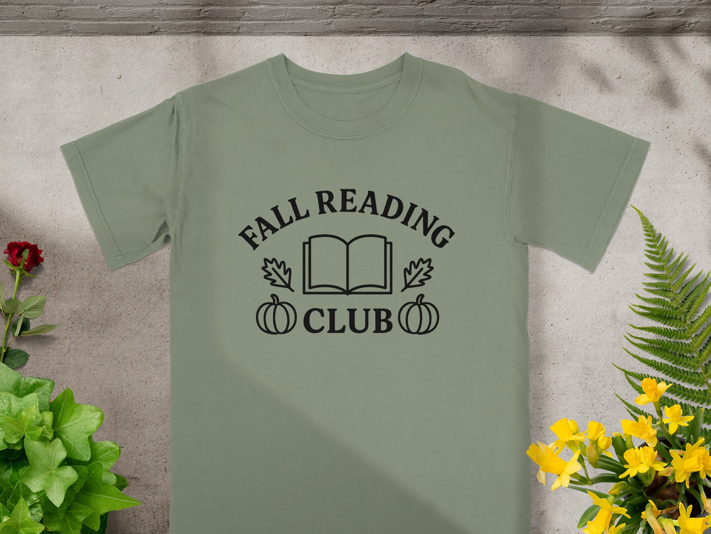 Fall Reading Club Graphic Tee Shirt product