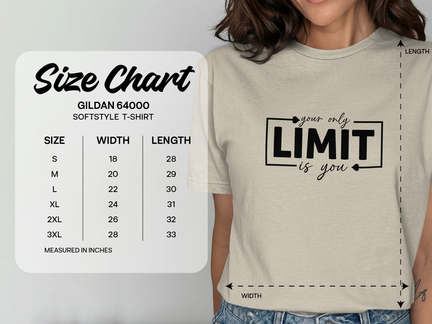 Your Only Limit is You Casual T-shirt product