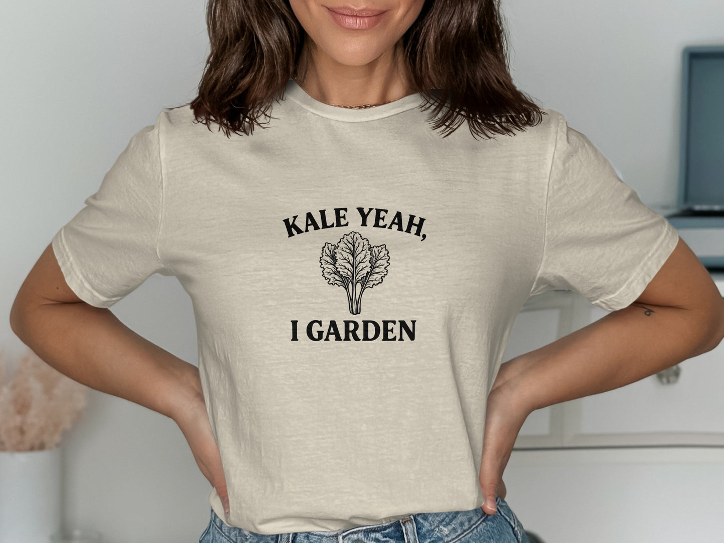Kale Yeah I Garden Fun Graphic T-shirt product