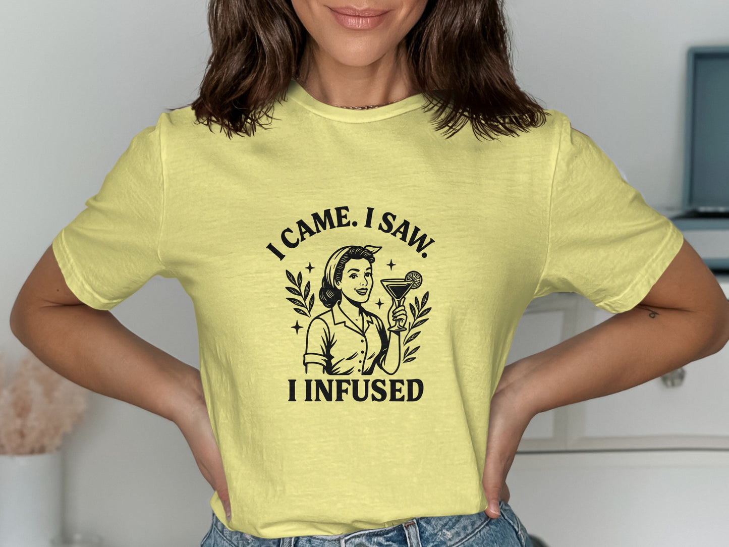 I Came I Saw I Infused Graphic Tee product type