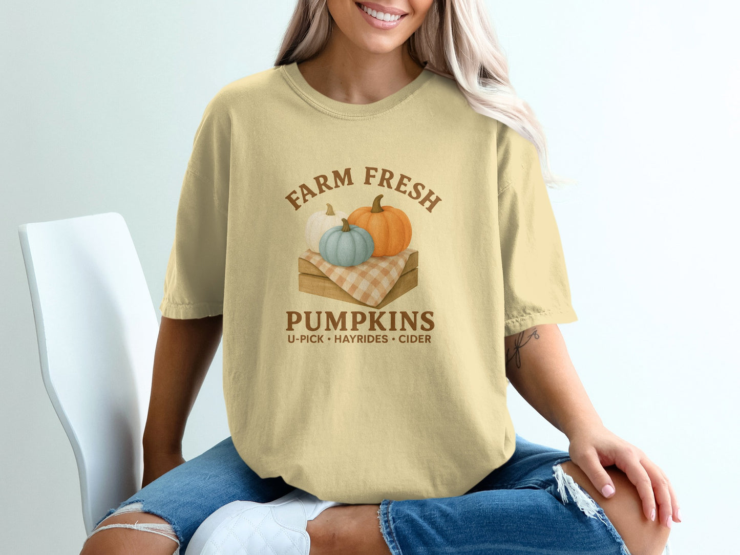 Farm Fresh Pumpkins Graphic Tee product type