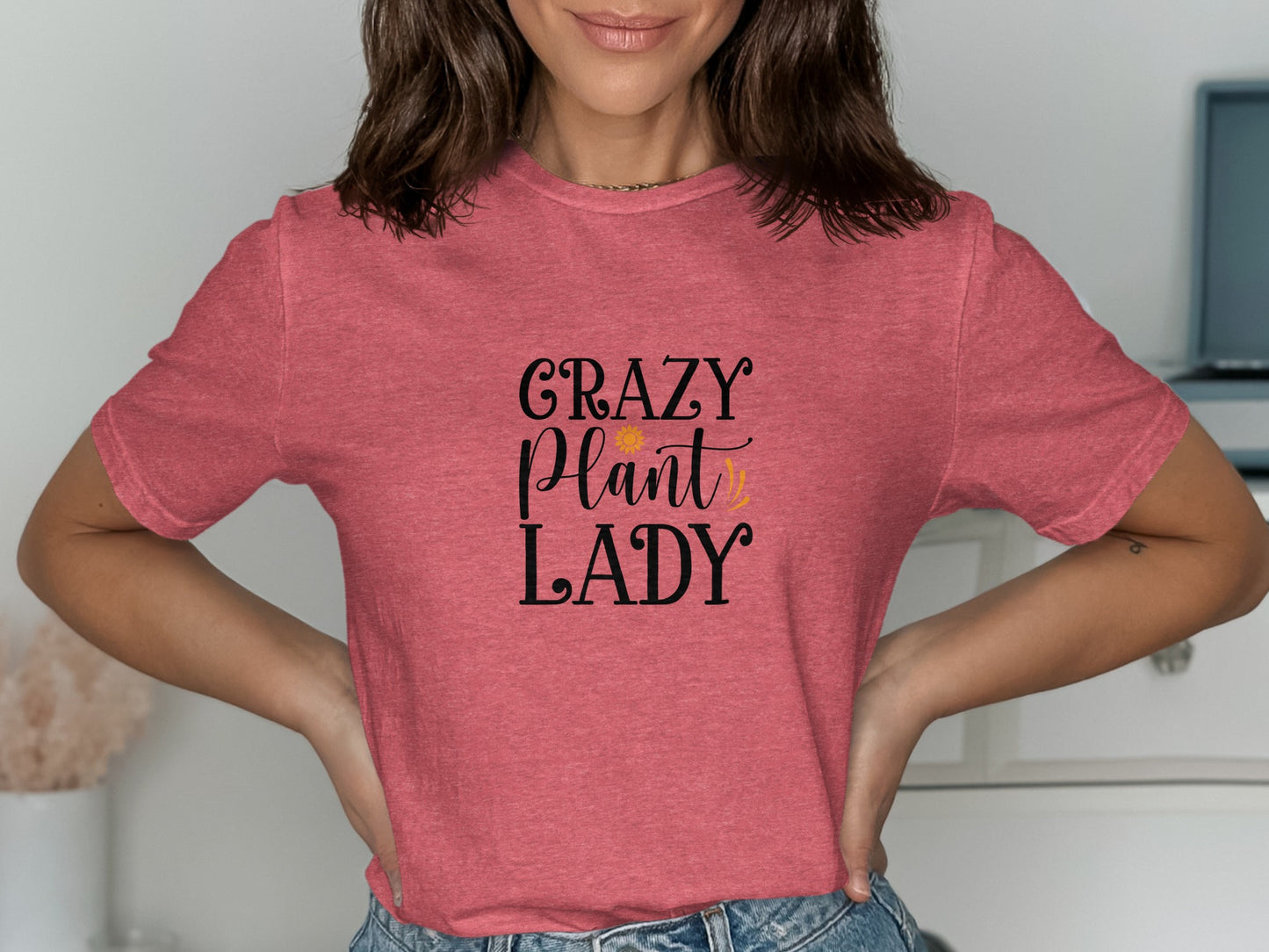 Crazy Plant Lady Graphic Tee Shirt product type