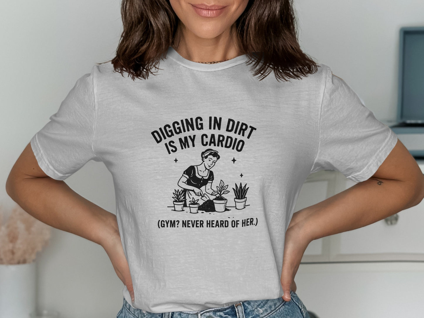 Digging In Dirt Is My Cardio Graphic T-Shirt product type