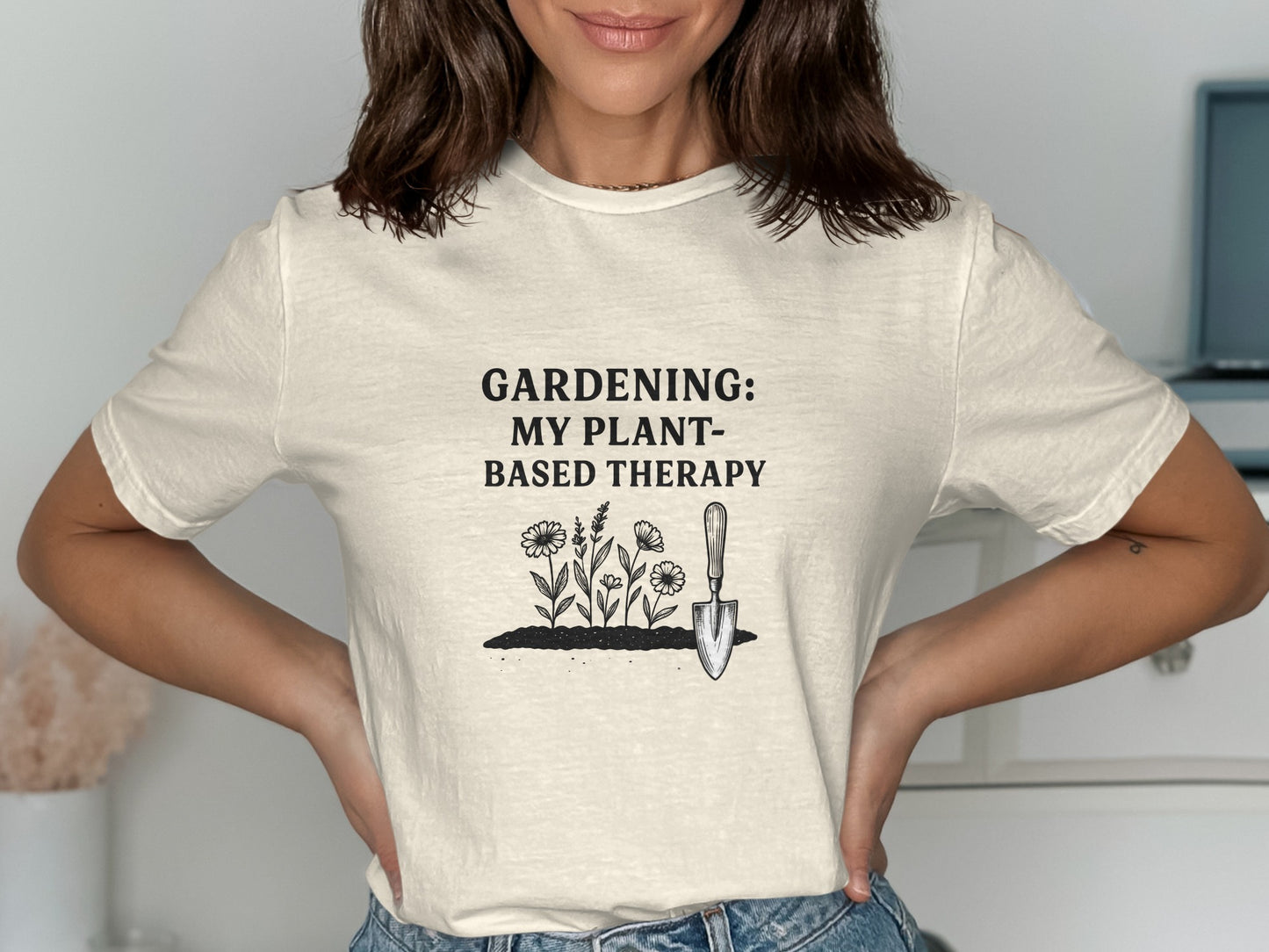 Gardening My Plant-Based Therapy T-shirt product