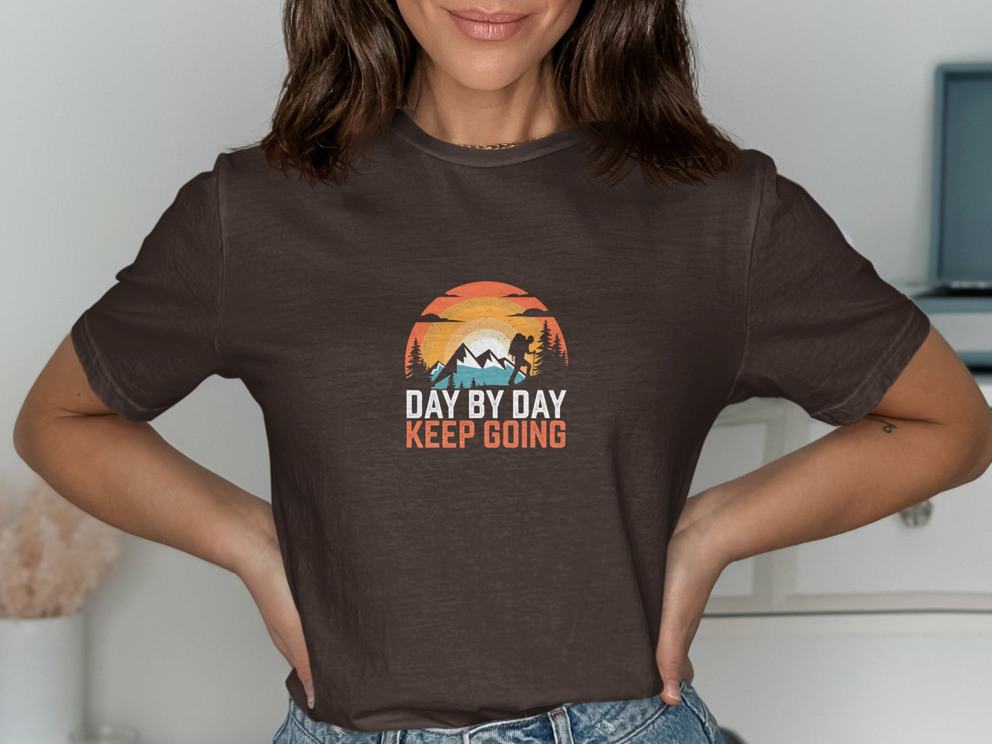 Day By Day Keep Going Graphic T-Shirt product type