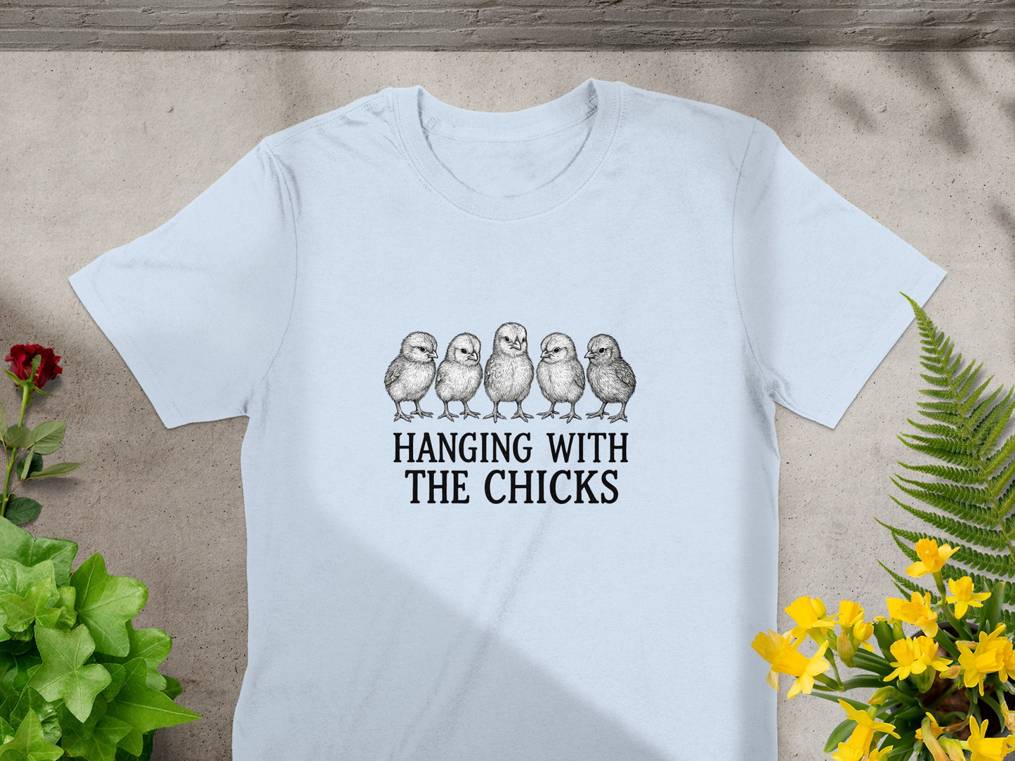 Hanging With The Chicks Graphic T-Shirt product type