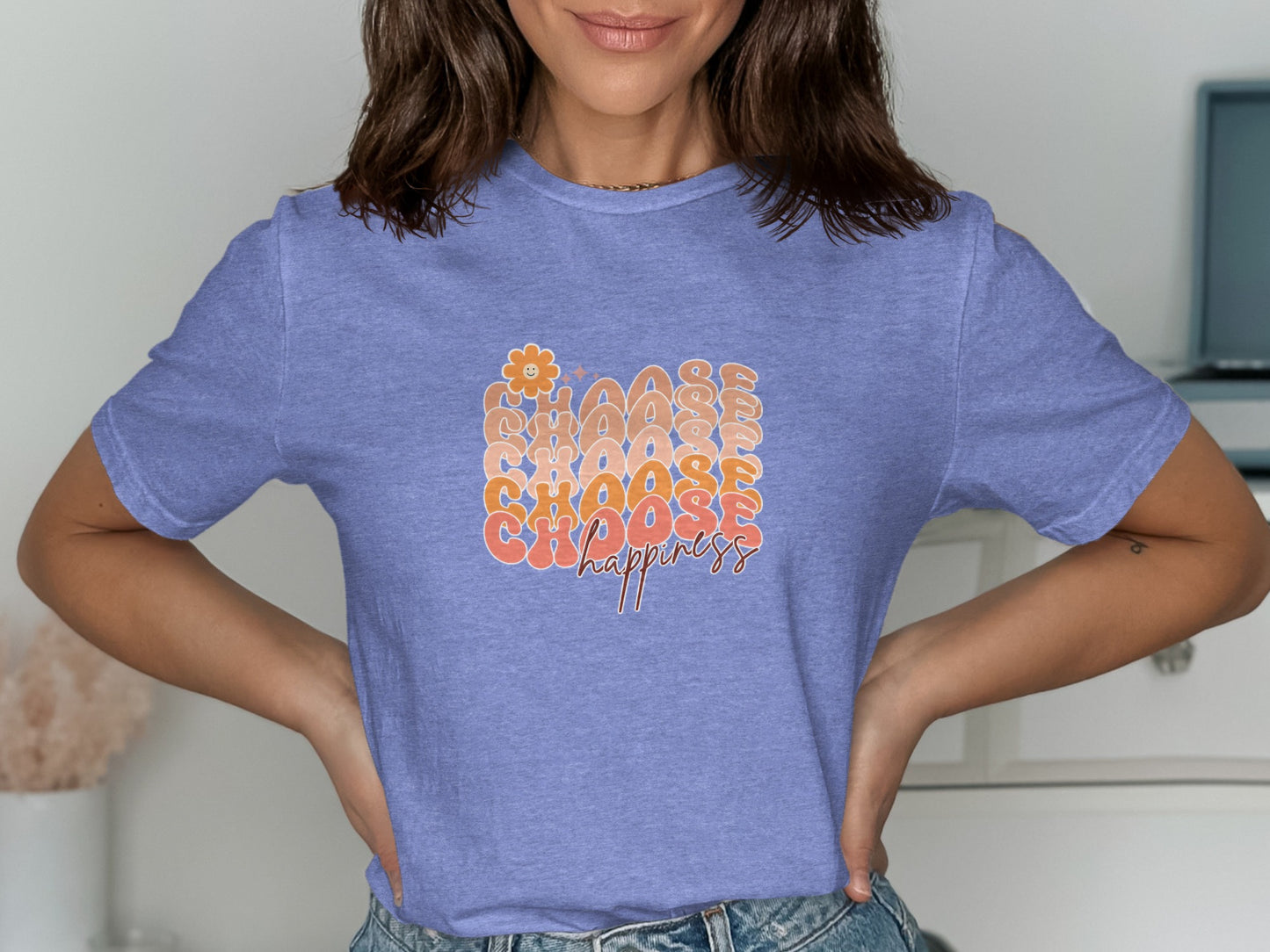 Choose Happiness Graphic T-Shirt product type