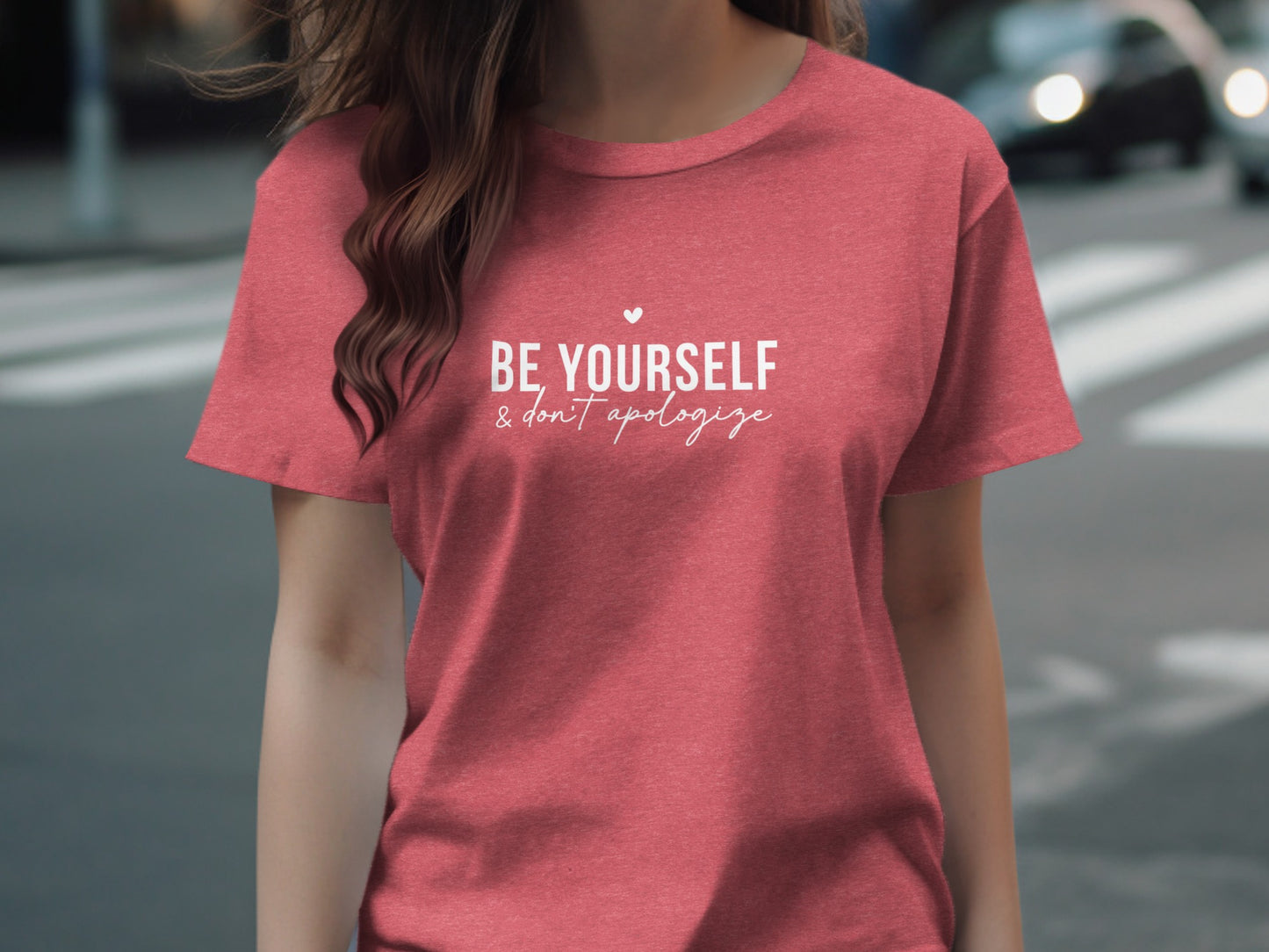 Be Yourself and Don't Apologize Red Shirt product