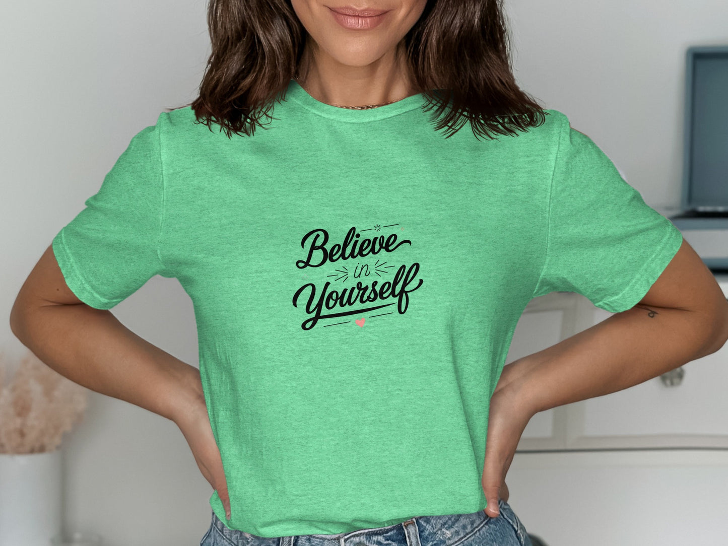 Believe in Yourself Motivational Graphic Tee product