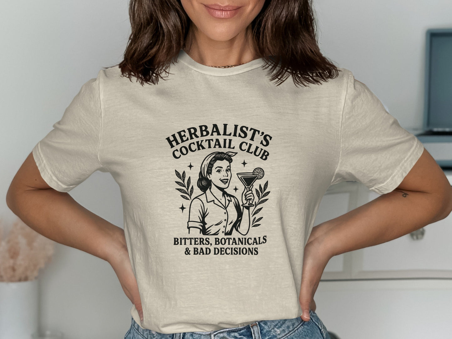 Herbalist's Cocktail Club Novelty Tee Shirt product