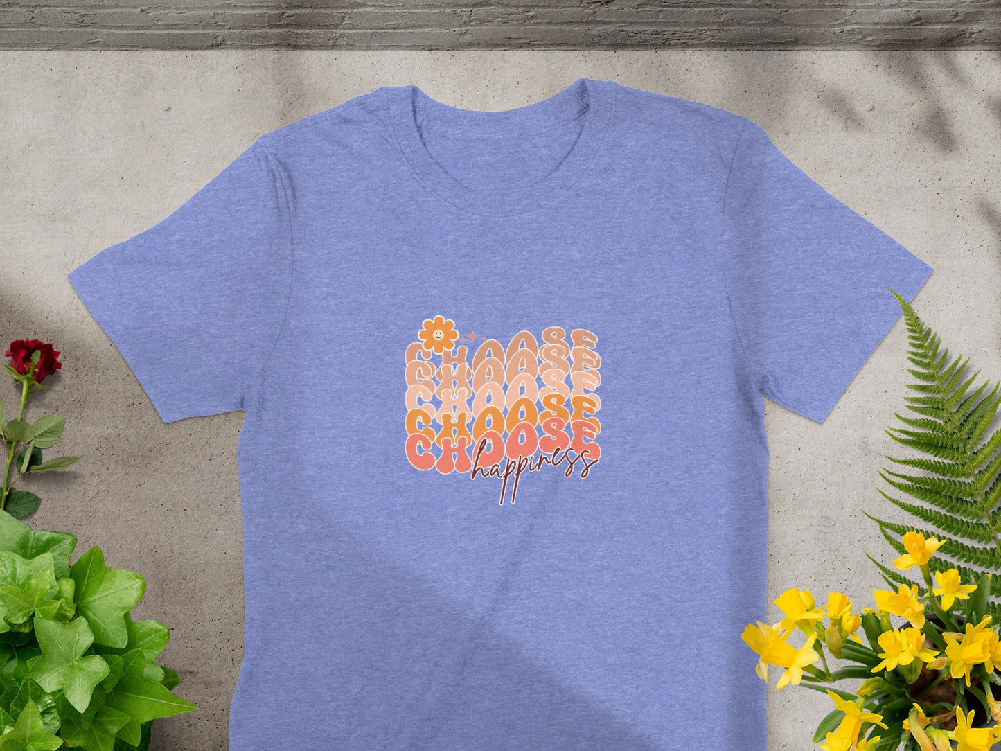 Choose Happiness Graphic T-Shirt Product