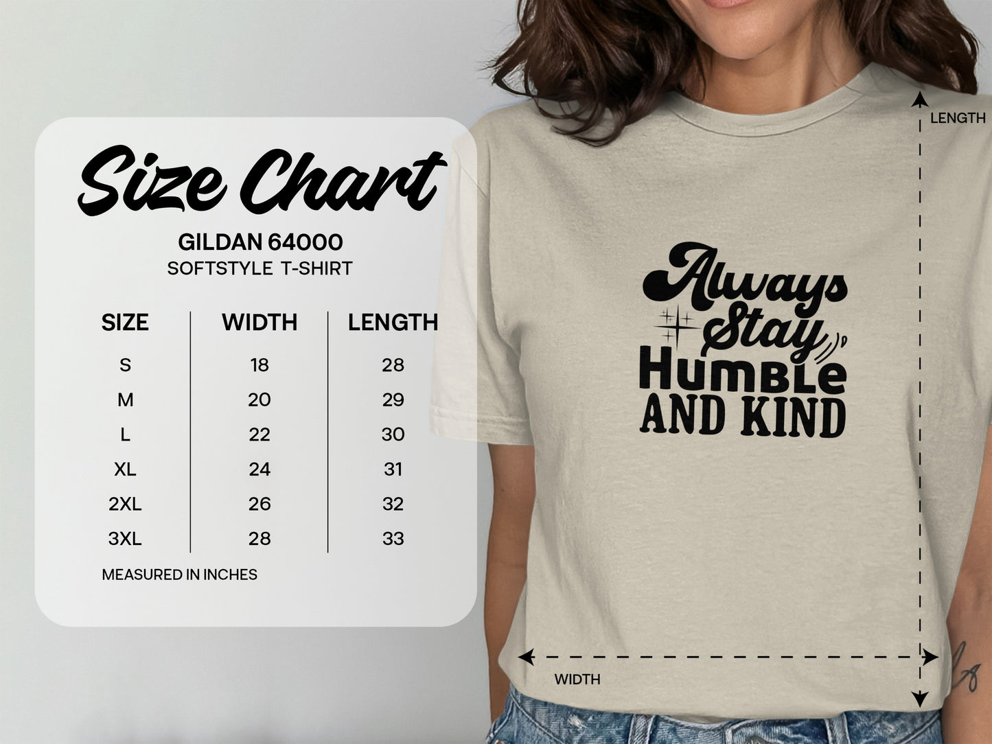 Always Stay Humble And Kind T-shirt product