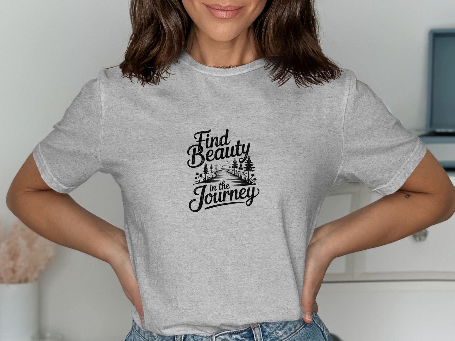Find Beauty in the Journey Graphic T-Shirt product type