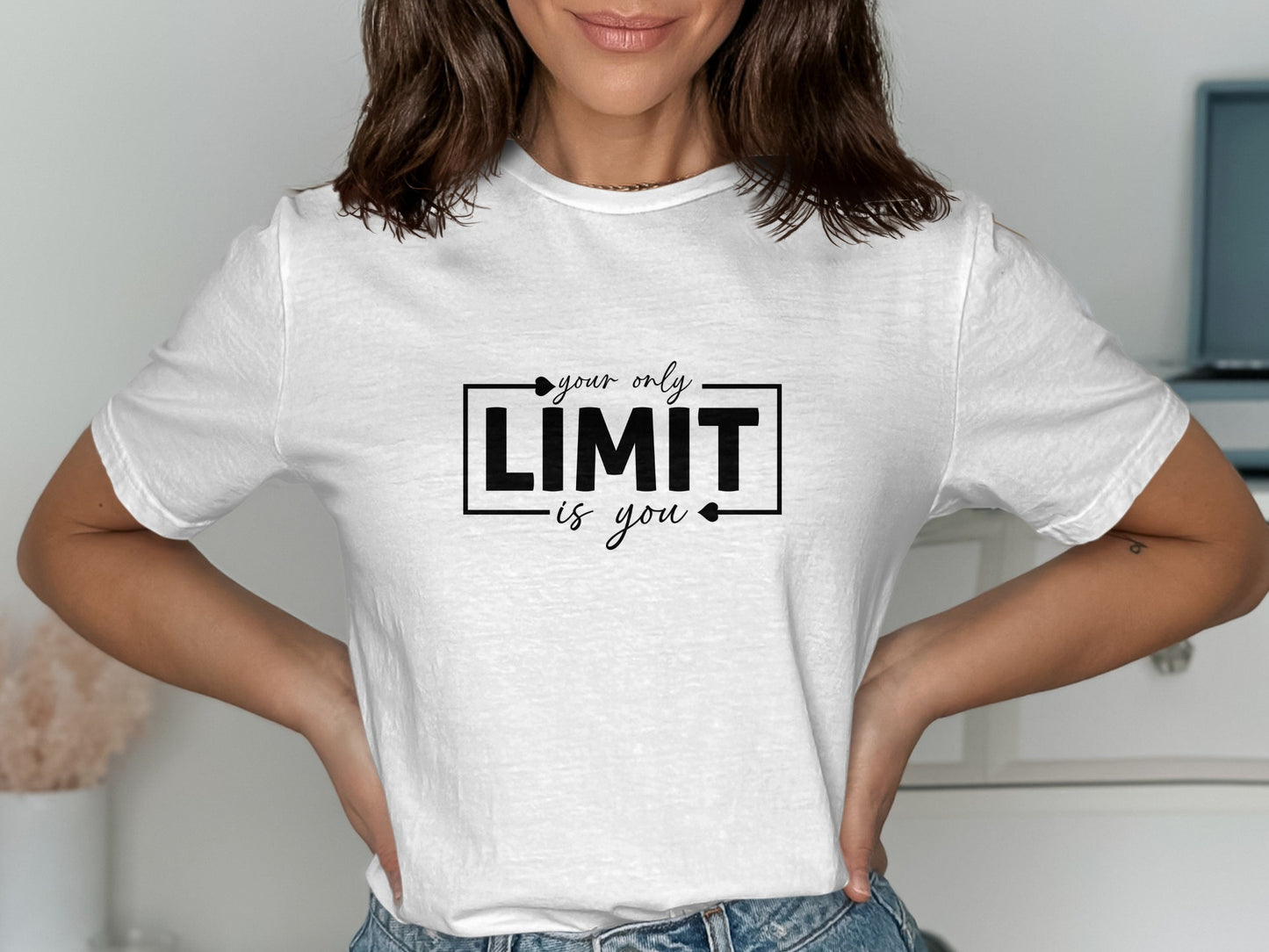 Your Only Limit Is You Graphic Print T-shirt product type