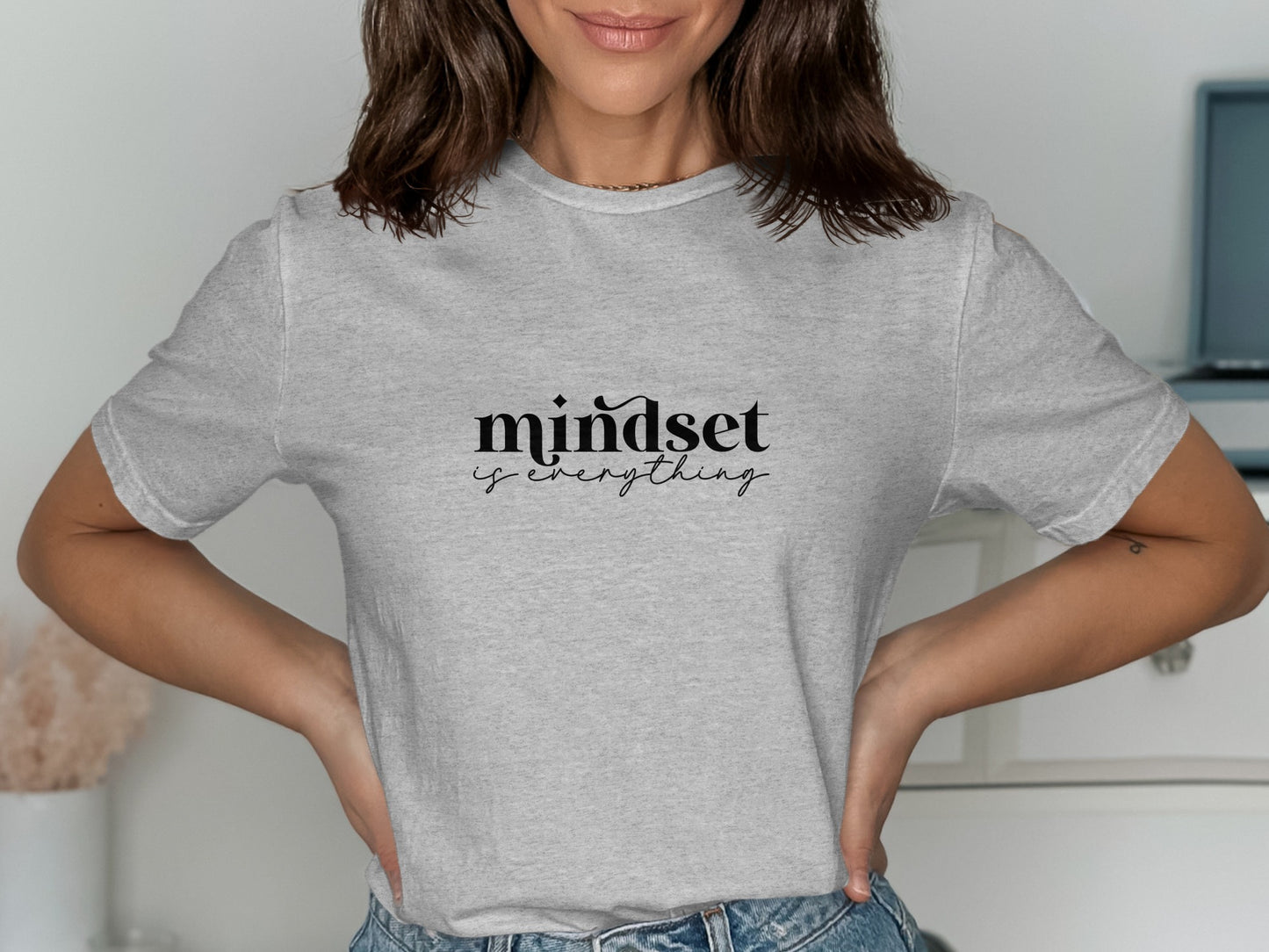 Mindset is Everything Printed T-shirt product type
