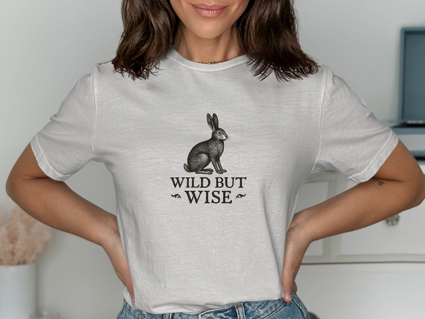 Wild But Wise Graphic Tee Shirt Fashion Product