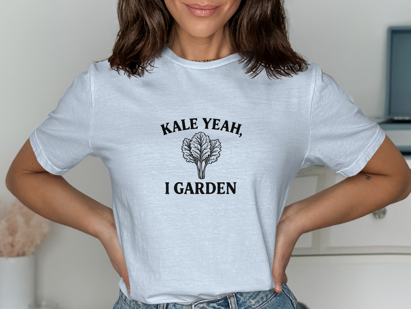 Kale Yeah I Garden Graphic T-shirt Casual Wear product