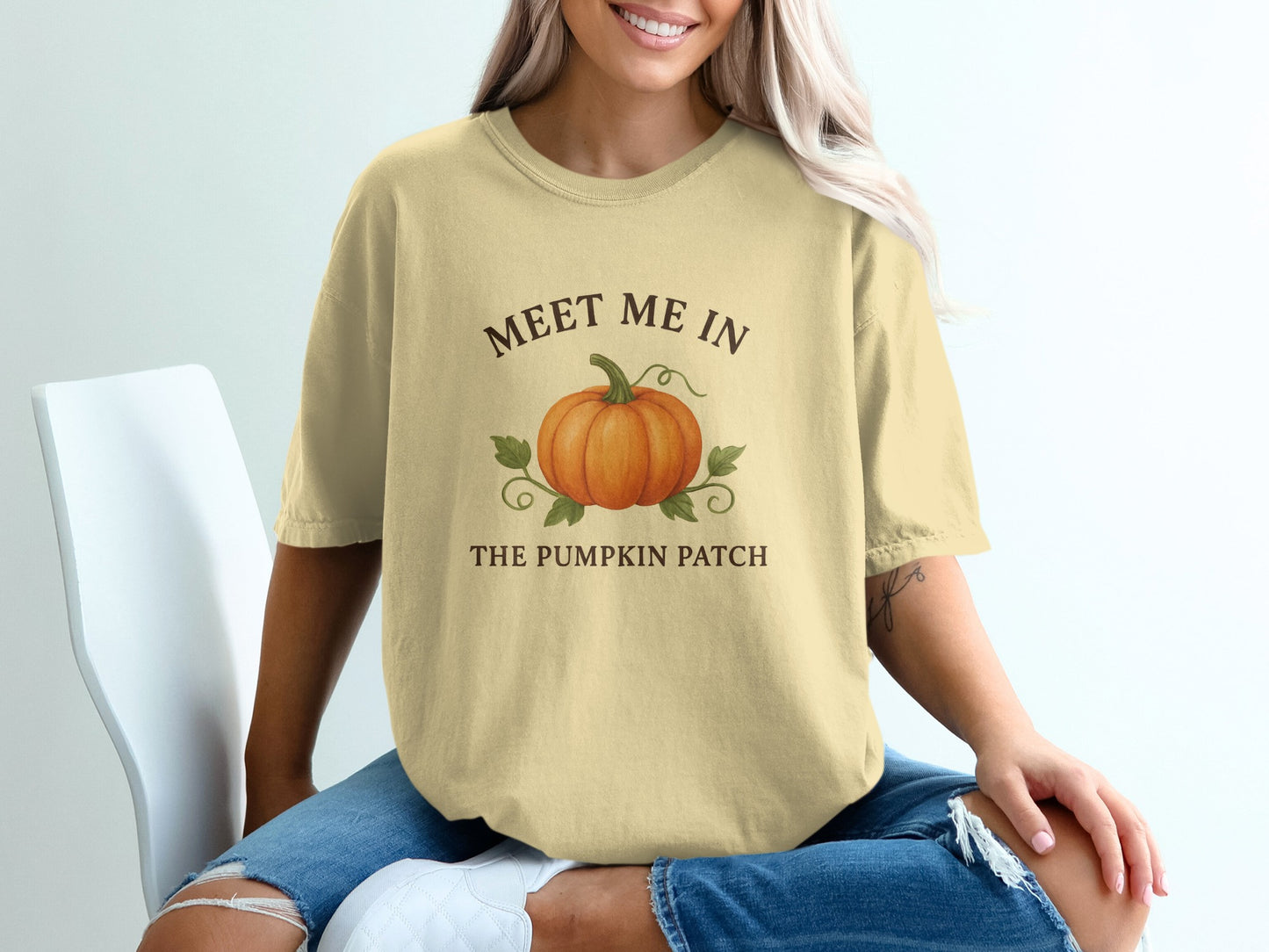 Meet Me In The Pumpkin Patch Graphic Shirt product