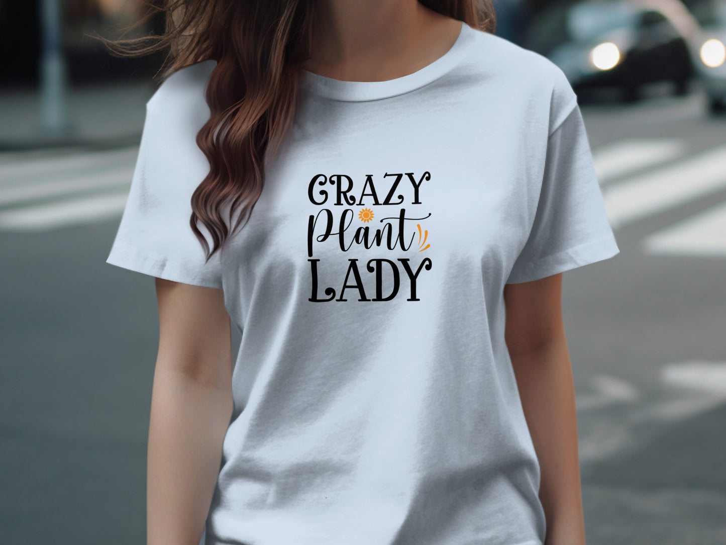 Crazy Plant Lady Graphic Printed T-Shirt product