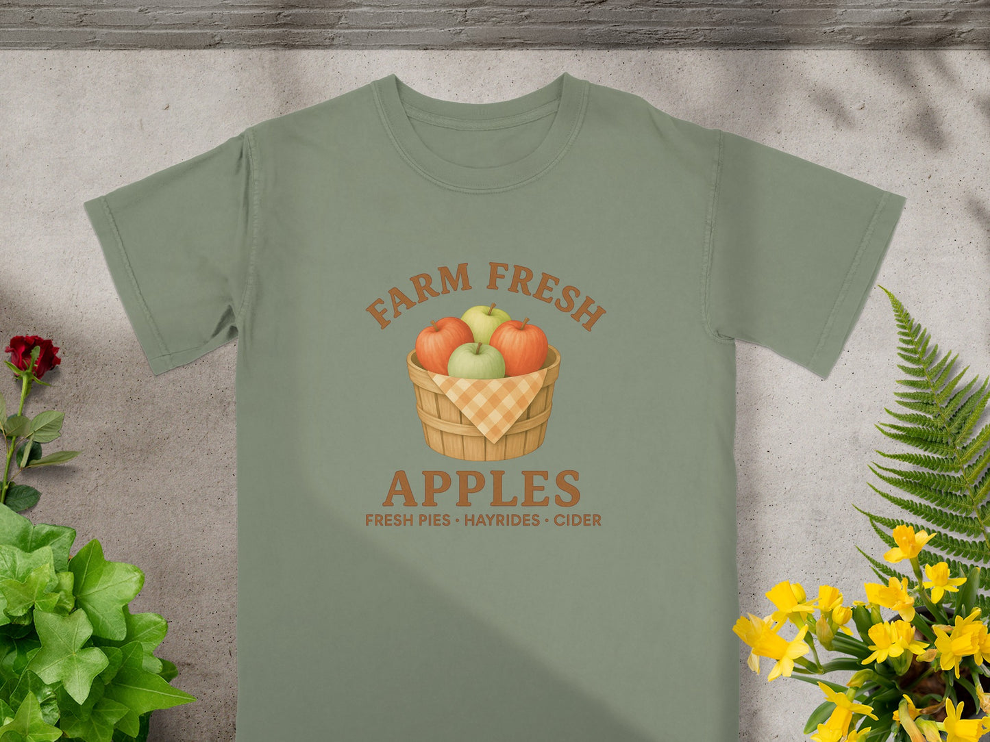 Farm Fresh Apples Graphic T-shirt stylish product type